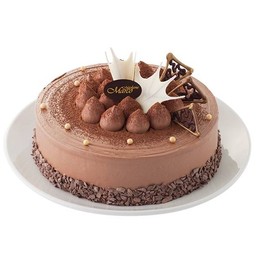 เค้กพรีเมียมดาร์คช็อกโกแลต 6 นิ้ว (1 ปอนด์)