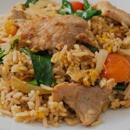 โจ๊ก(หมู-ไก่ฉีก)ซอยกลาง ซอยสีน้ำเงิน