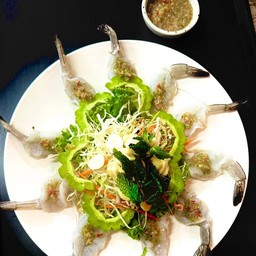 กุ้งแช่น้ำปลา