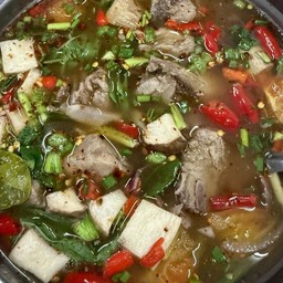 ต้มแซ่บกระดูกอ่อน(หมู)