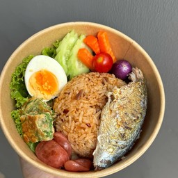ข้าวคลุกน้ำพริก-บ้านฉัน