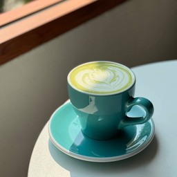 Hot Genmaicha Latte