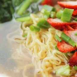 บะหมี่หมูแดง น้ำ