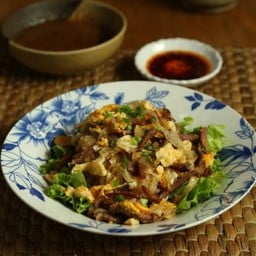ก๋วยเตี๋ยวคั้วไข่เป็ดกับกุ้ง-G