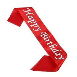 สายสะพายวันเกิด