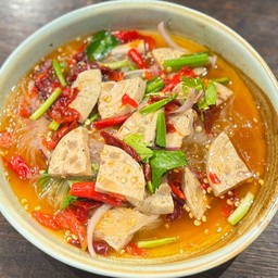 ยำเส้นเล็ก - หมูยอ