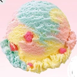ไอติมทอดน้องมินอา  ของหวาน   ขนมปังสอดไส้ไอติม Salaya