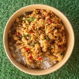 กะเพราไก่สับ