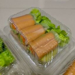 สลัดโรลไส้กรอก น้ำซีฟู๊ดสลัด