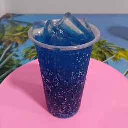 Blue hawaii soda
