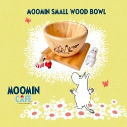 ชามไม้ลายครอบครัวมูมิน