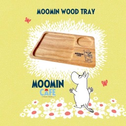 ถาดไม้หลุม ลายสนัฟกิ้น