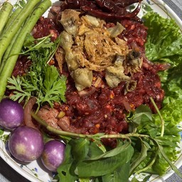 ลาบหมูดิบ