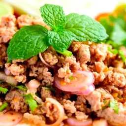 ลาบหมูสับ