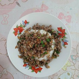 หมูสับผัดพริกเกลือ