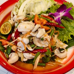 ตำหนวดหมึก