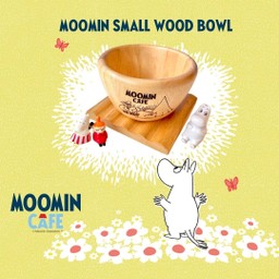 ชามไม้ลายสนัฟกิ้นมูมินแคมป์