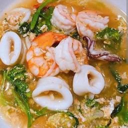 สุกี้รวม หมู+ทะเล