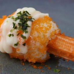 21 ข้าวคลุกไข่กุ้งปูอัด