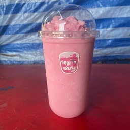 นมชมพูปั่น