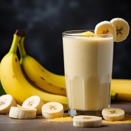 กล้วยปั่นนมสด