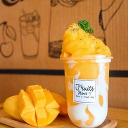 มะม่วงโยเกิร์ต ปั่น