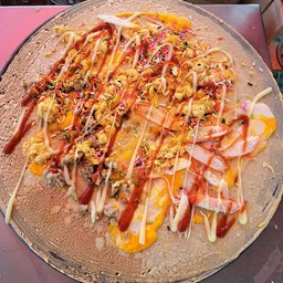 ไข่+หมูหยอง+หมูสับ+ปูอัด+สายรุ้ง