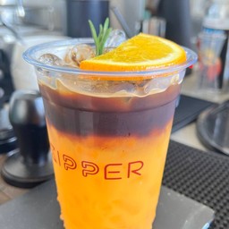 อเมริกาโน่น้ำส้ม(Orange Americano)