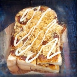 ปังปิ้งน้ำพริกเผาหมูหยอง1แผ่น