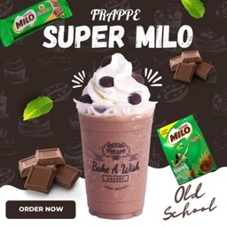 Super Milo White Malt Frappe (S)
