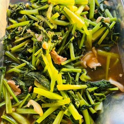 ผัดผักกวางตุ้งหมูสับ