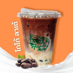 โกโก้ลาเต้+บุกไข่มุก