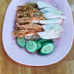 ข้าวมันไก่ผสม
