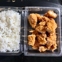 ชุดใหญ่สันในไก่ทอดสุดคุ้ม+ข้าว