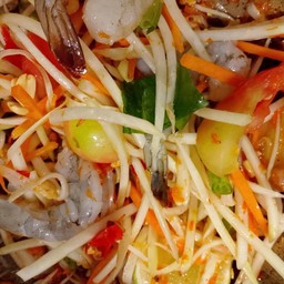 ตำไทยกุ้งสด