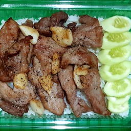 ข้าวหมูทอด สูตรนุ่มชุ่มฉ่ำ