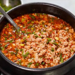 ต้มยำหมูสับน้ำข้น