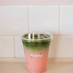 Strawberry Matcha Latte (C)