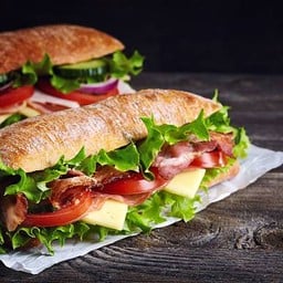 The Sub of Angus Bacon Cheese