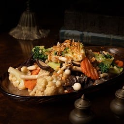 ผัดผักรวมน้ำมันหอย