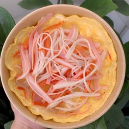 ข้าวไข่ข้นปูอัด