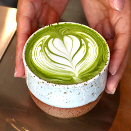 HOT MATCHA LATTE
