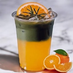 มัทฉะน้ำส้ม