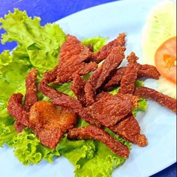 เนื้อทอดแดดเดียว(พิเศษ)