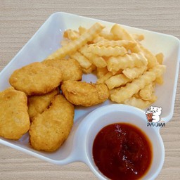 เฟรนฟราย&ไก่ป๊อป