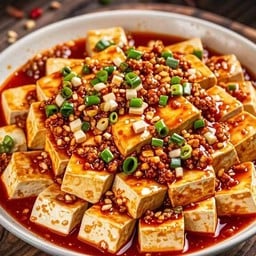 เต้าหู้ผัดหมาล่า  麻婆豆腐