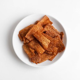 หมูแผ่นกรอบเจ