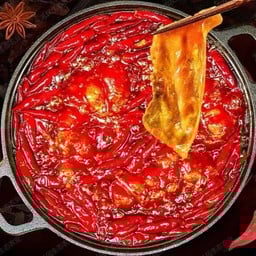 น้ำซุปหม่าล่าหม้อไฟเสฉวน-四川牛油火锅