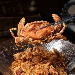 ปูนิ่มทอดกระเทียม