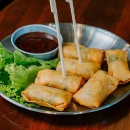 ปอเปี๊ยะไก่สับสูตรบาบา